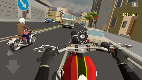 街头摩托自由驾驶游戏