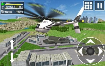 直升机飞行模拟器游戏