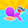 游泳躲鲨鱼游戏 1.0.0 安卓版