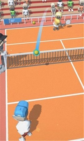 网球滑动游戏