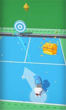 网球滑动游戏