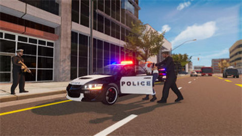 警车模拟驾驶游戏