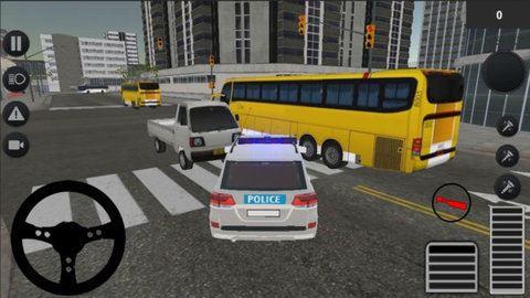 警察驾驶培训模拟器游戏
