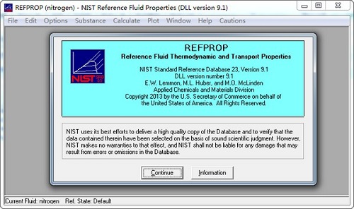 REFPROP电脑版 9.1 官方版