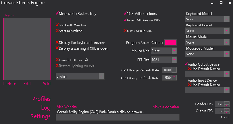 Corsair Effects Engine