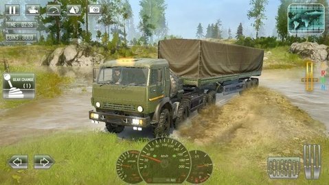 陆军俄罗斯卡车驾驶游戏