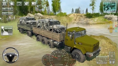 陆军俄罗斯卡车驾驶游戏