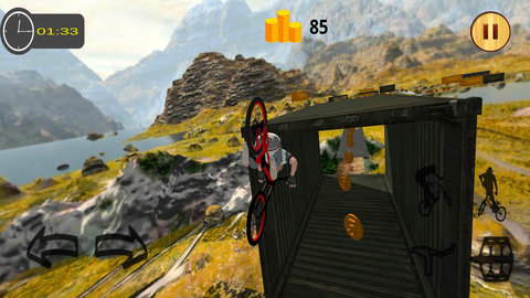 模拟飞行自行车游戏