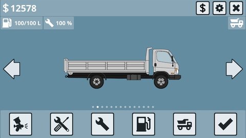 2D越野卡车模拟器游戏