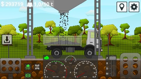 2D越野卡车模拟器游戏