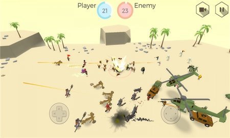 战术战斗模拟器游戏