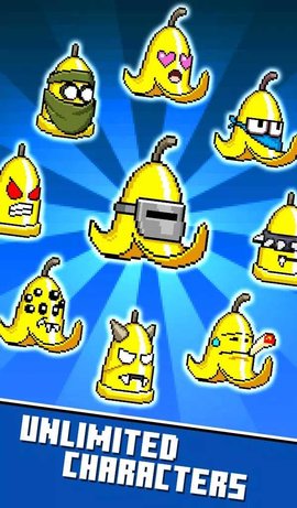 香蕉英雄水果生存者游戏