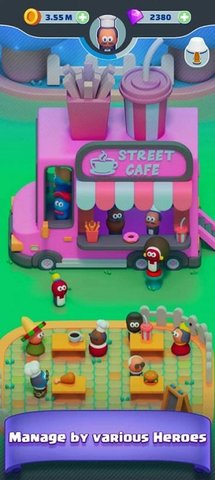 街头咖啡馆烹饪大亨游戏