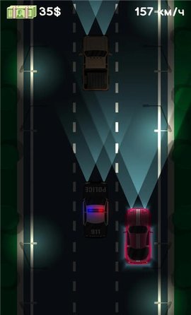 夜间赛车模拟游戏