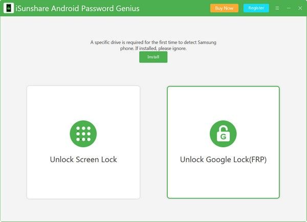 iSunshare Android Password Genius