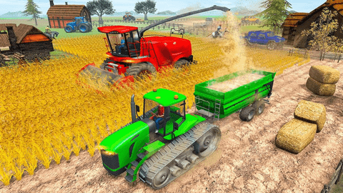 现代农场模拟器游戏