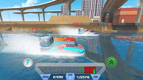 水上赛车模拟器游戏