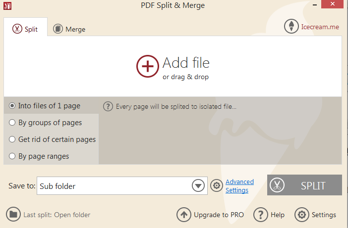 PDF Split Merge Pro