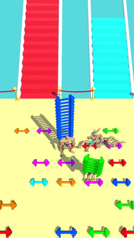 香肠人搭桥模拟游戏