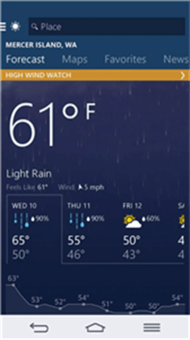 微软天气