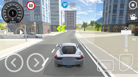 模拟驾驶训练游戏
