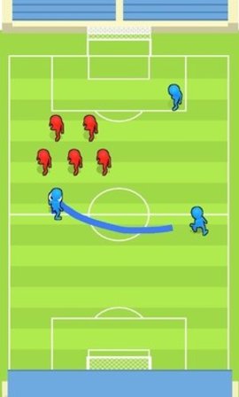 绘制足球游戏