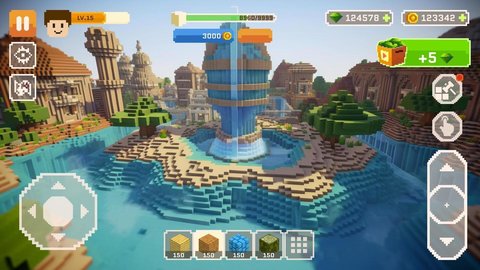 沙盒像素建造世界游戏