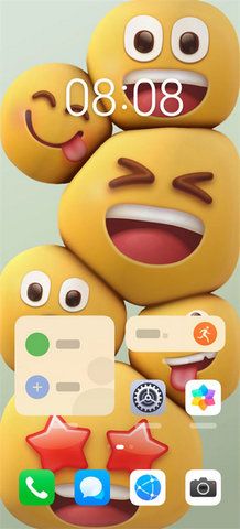 华为心情壁纸Emoji