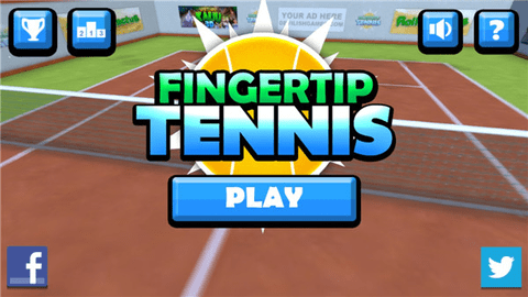 指尖网球游戏