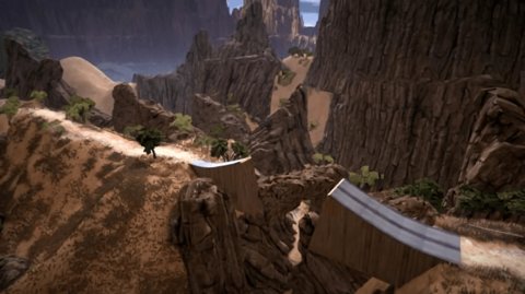 山地车下坡模拟器3D游戏
