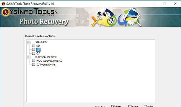 SysInfoTools Photo Recovery最新版