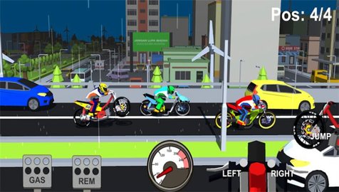 飙车摩托世界游戏