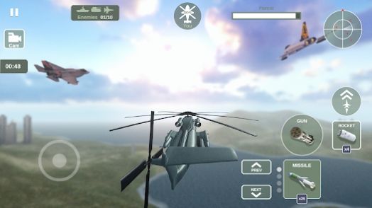 直升机模拟器战争游戏