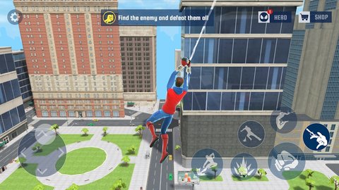 蜘蛛英雄3D无限金币版