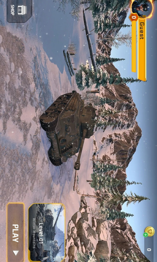 坦克突袭装甲战争游戏