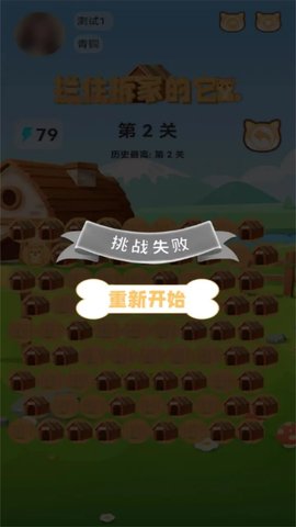 拦住拆家的它游戏