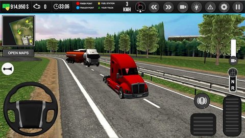 欧洲卡车司机游戏