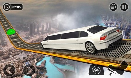 不可能的豪华轿车驾驶模拟器游戏