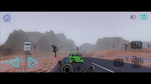 霓虹沙漠赛车游戏