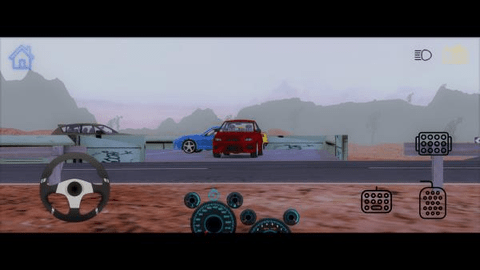 霓虹沙漠赛车游戏