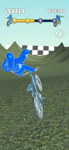 自行车跑步3D游戏