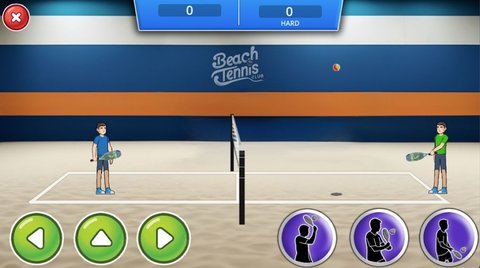 沙滩网球俱乐部游戏