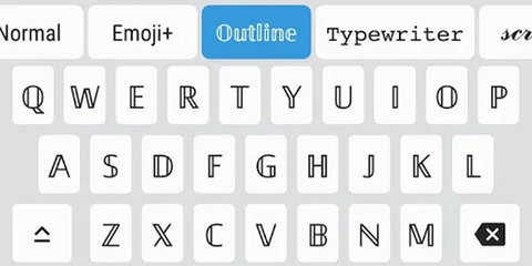 Fonts键盘