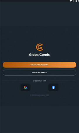 GlobalComix app