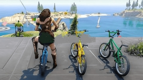 自行车英雄竞速游戏