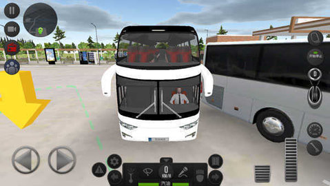 公交车停车驾驶模拟