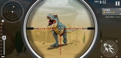 狙击手恐龙狩猎3D游戏