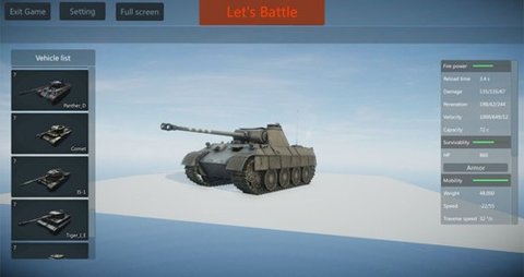 二战坦克战略游戏