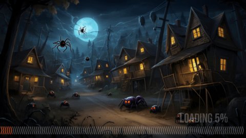 城市蜘蛛狩猎模拟游戏