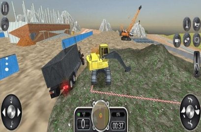 模拟挖掘机3D游戏